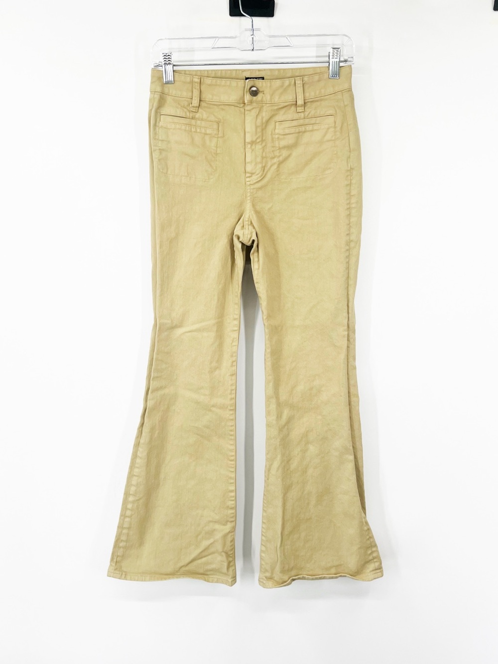 J. Crew Vintage Flare Pants Washed Twill